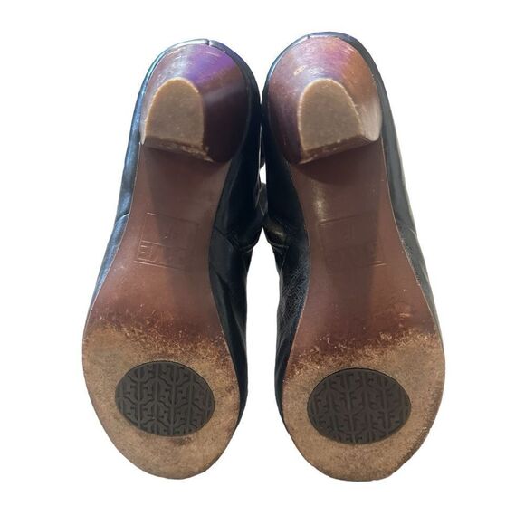 Frye Black Tall Leather Lisa Boots Size 6 - Picture 11 of 16